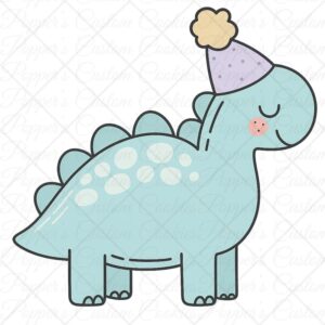 Party Dino, Brontosaurus, Green