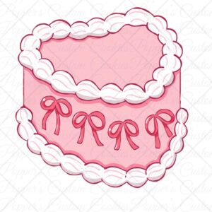 Heart Cake, Pink